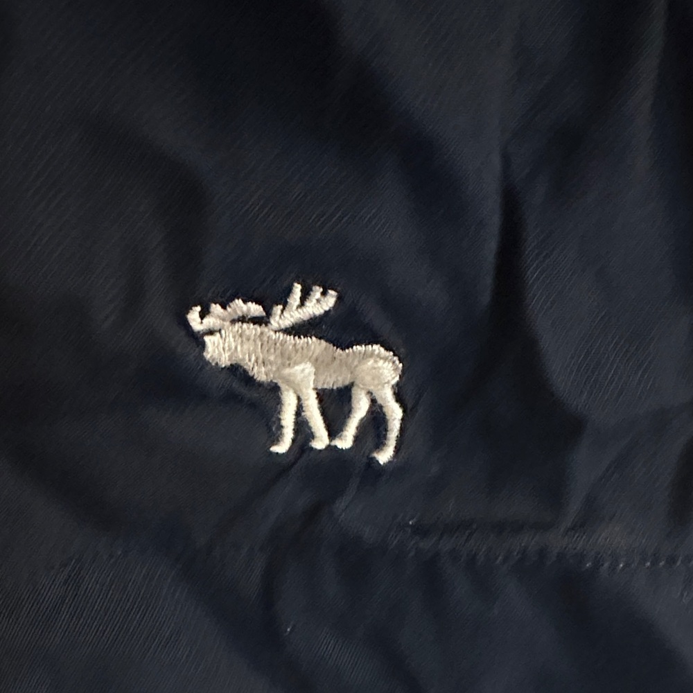 Navy Abercrombie Women's Dress - Picture 2 of 4